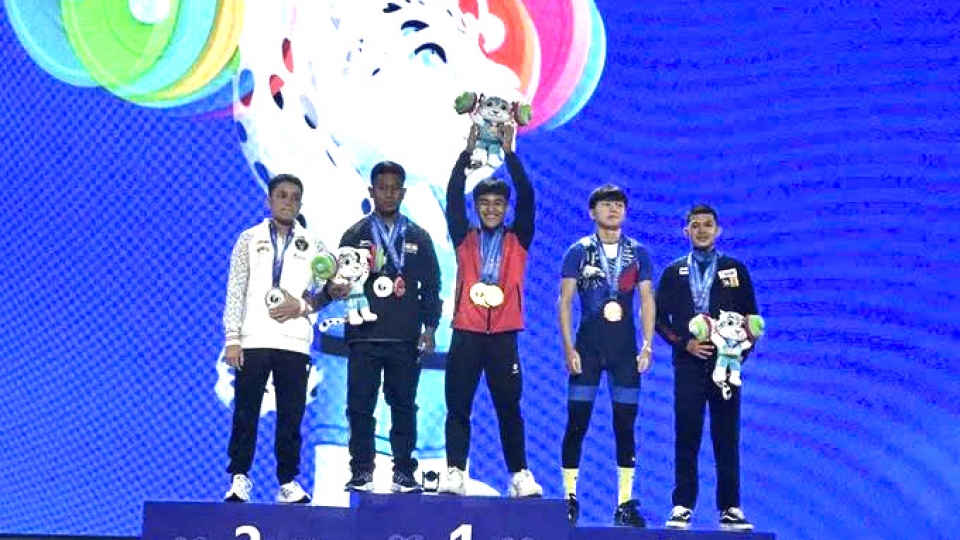 Weightlifter Van The to vie for Asian Youth Games 2025 medal